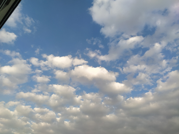 Mit Hilfe von Corona: Endlich wieder echten Himmel!